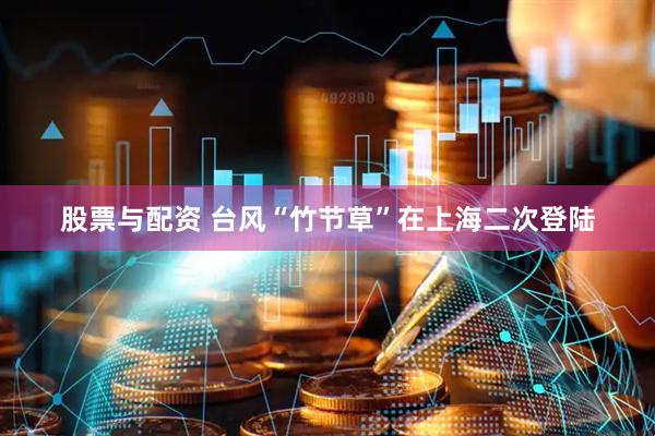 股票与配资 台风“竹节草”在上海二次登陆